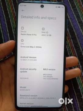 Redmi note 9 pro
