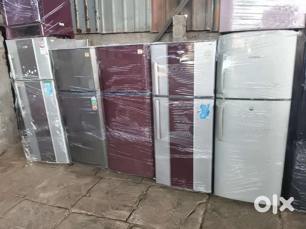 Double door fridge good condition perfectly cooling one piece 5200
