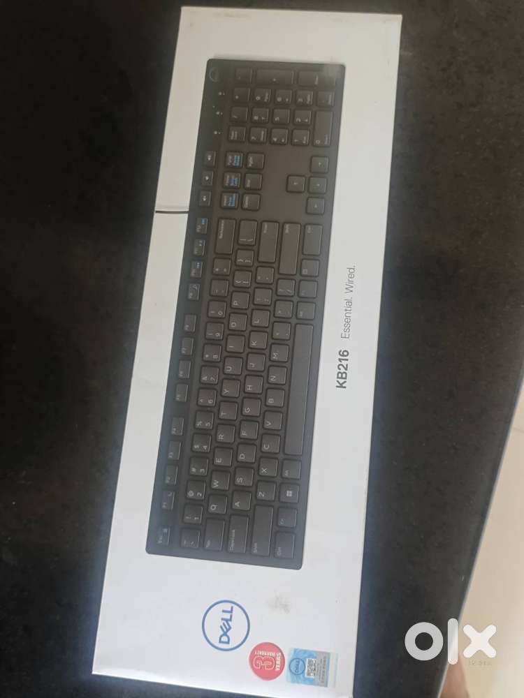 Dell KB216 wired and  Logitech MK220 Wireless Keyboard and mouse