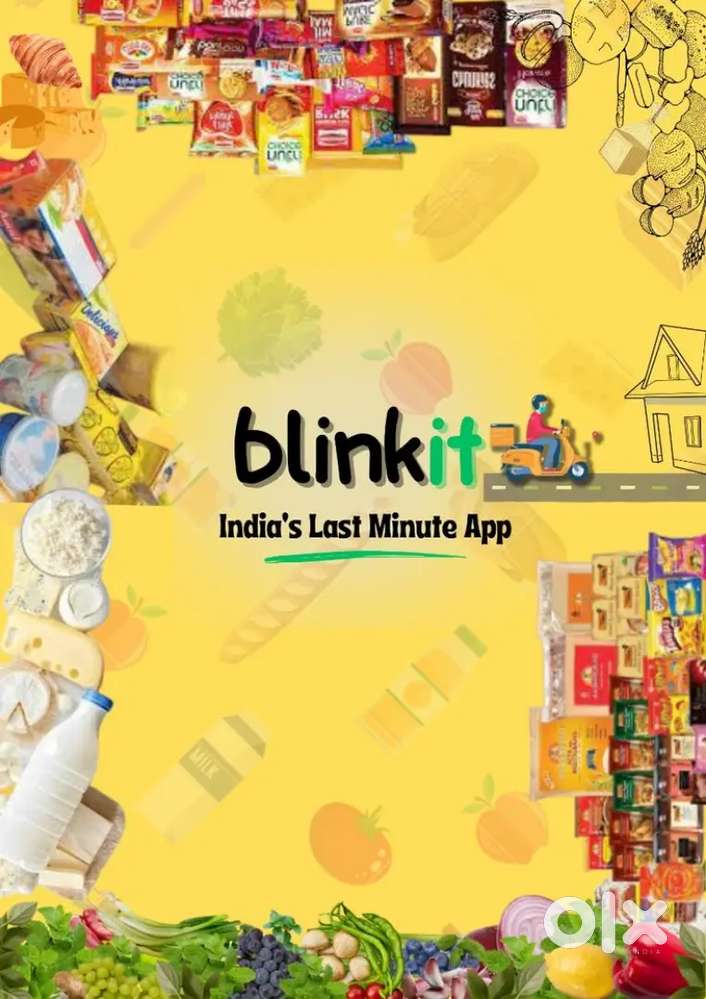 HOSHIARPUR BLINKIT DELIVERY BOY (EARN RS.55,000 TO RS.70,000)