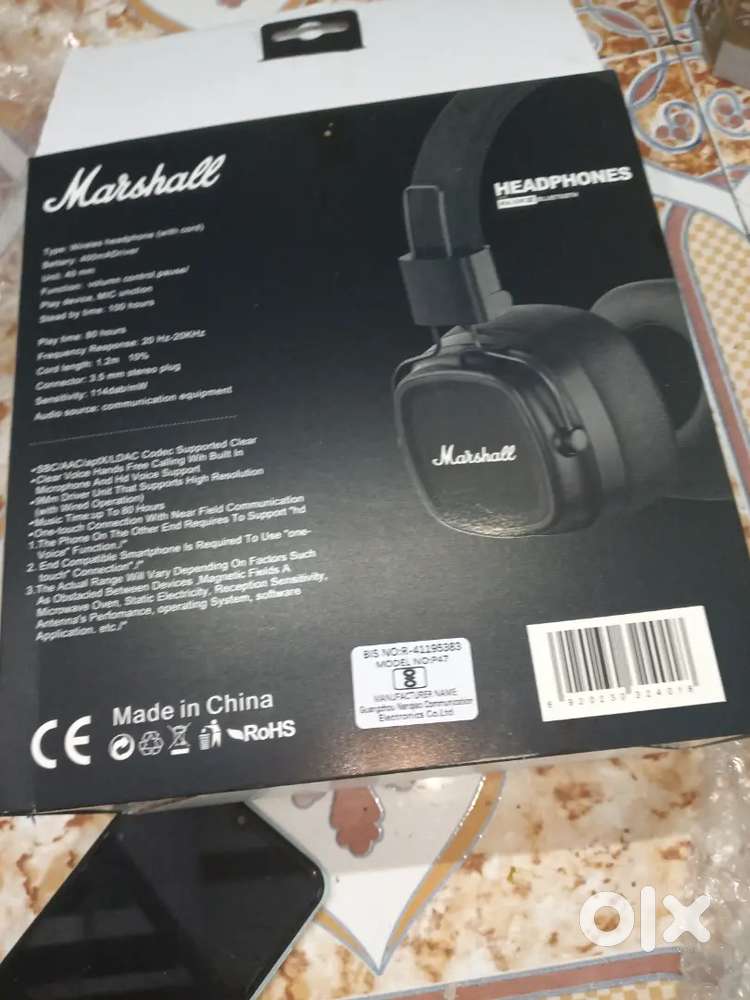 Marhsall Headphones