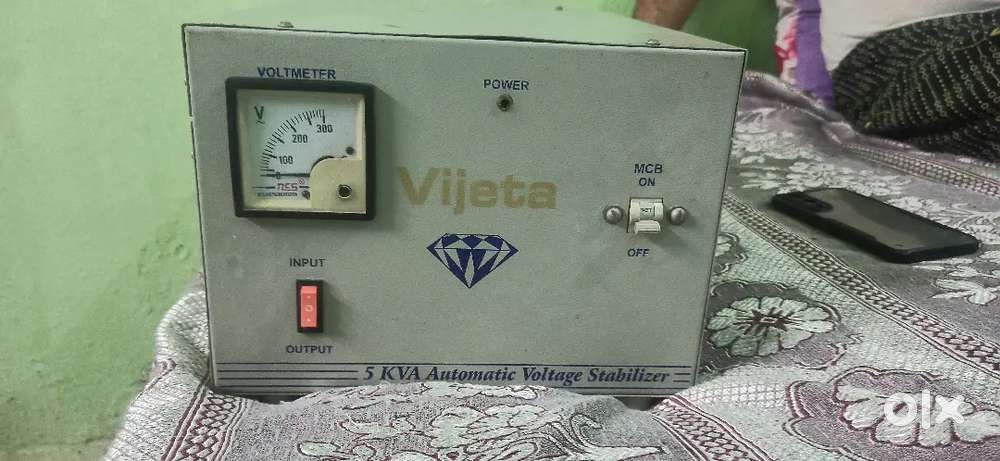 5kv automatic steblizer new condition well done copper winding