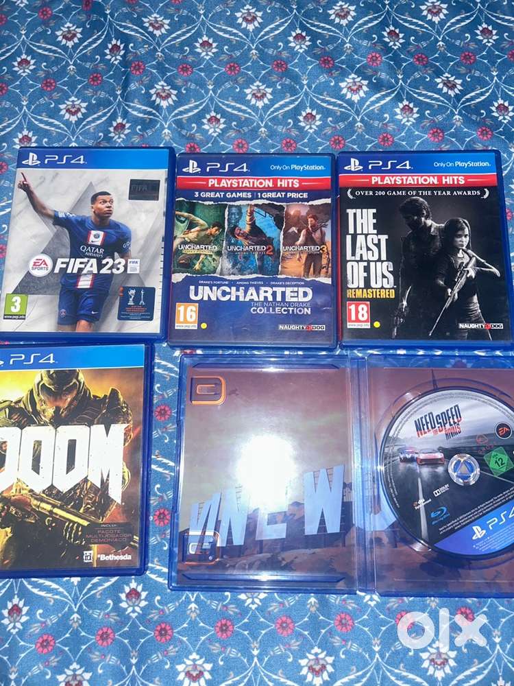 Ps4 games available (negotiable)