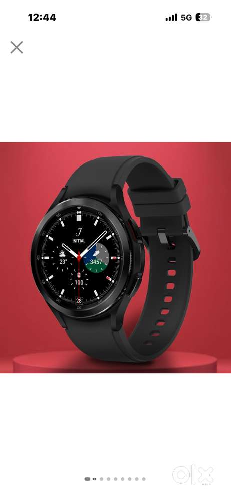 Galaxy watch 4 classic lte very well condition with extra strap