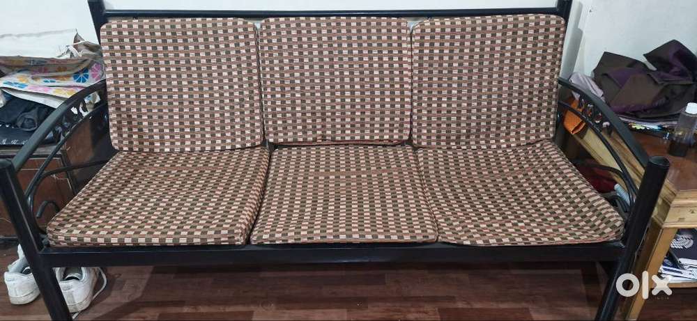 MS sofa 3 seater with 2 single seater sofa chairs
