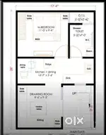 Booking open on 60gaj house near funcity