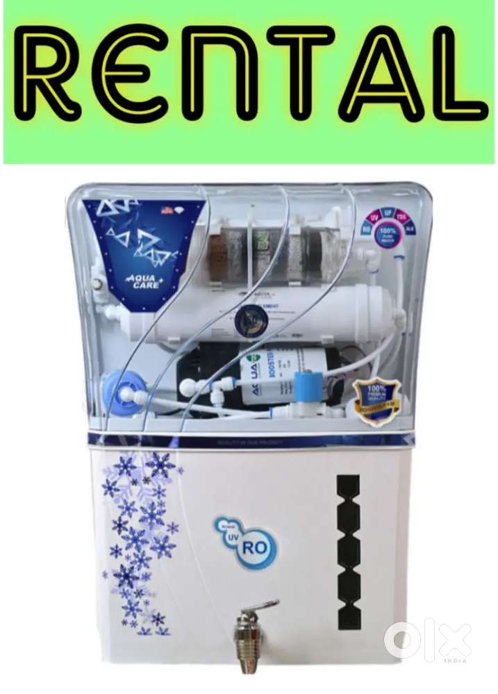 Water purifier available on rent
