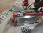 Catting saw machine interior work