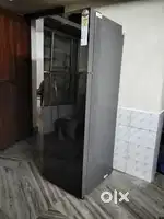 HAIER COMPANY GLASS DOUBLE DOOR FRIDGE