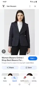 Pant shirt blazer for women