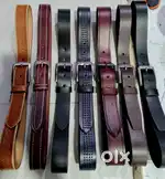 Leather belt