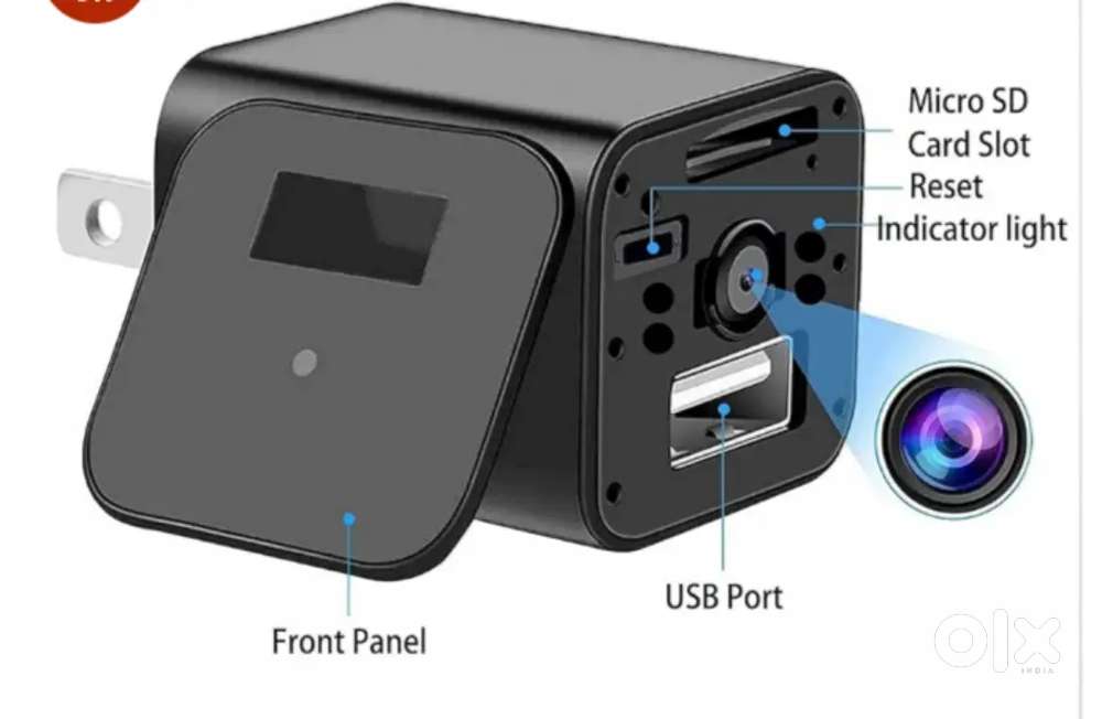 Spycam charger camera