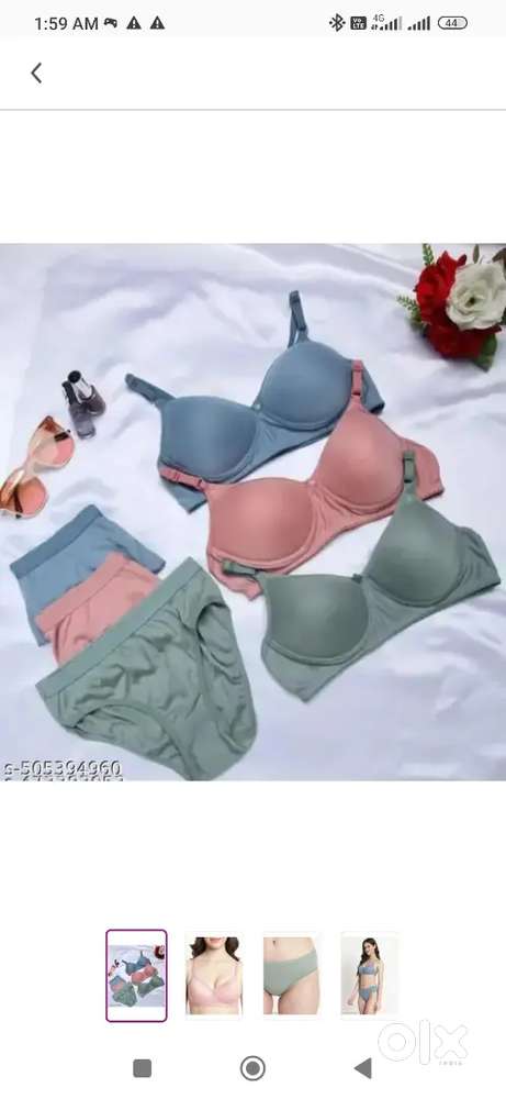 BRA AND PANTY COMBO