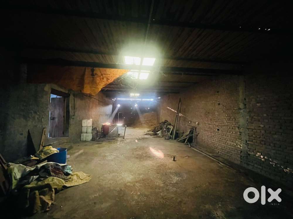 Hall for factory setup and other storage capacity Two face