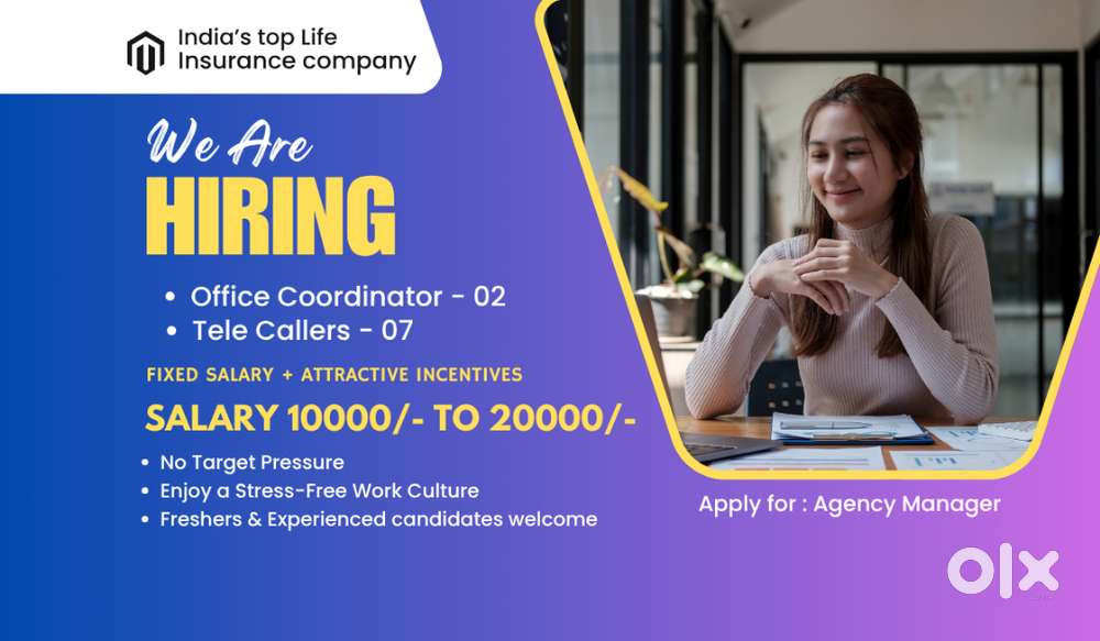 Office Coordinator & Tele Callers – Vasai Location