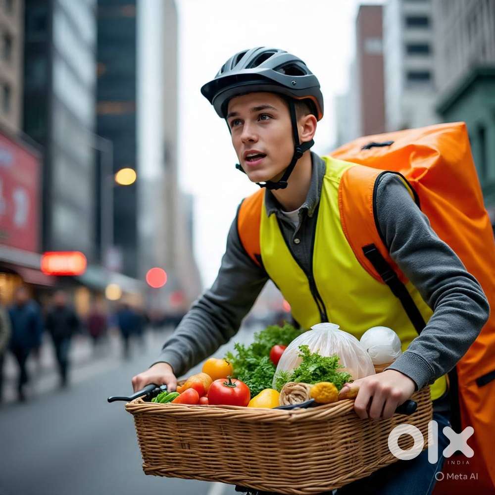 Grocery Delivery Boy Chandigarh