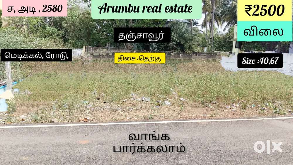 மெடிக்கல் பக்கம் சக்தி நகர் பிளாட் விற்பனைக்கு உள்ளது