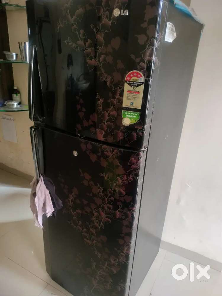 290L double door fridge