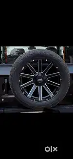 Thar 20 inches brand trending alloy with tyres in brand new conditions