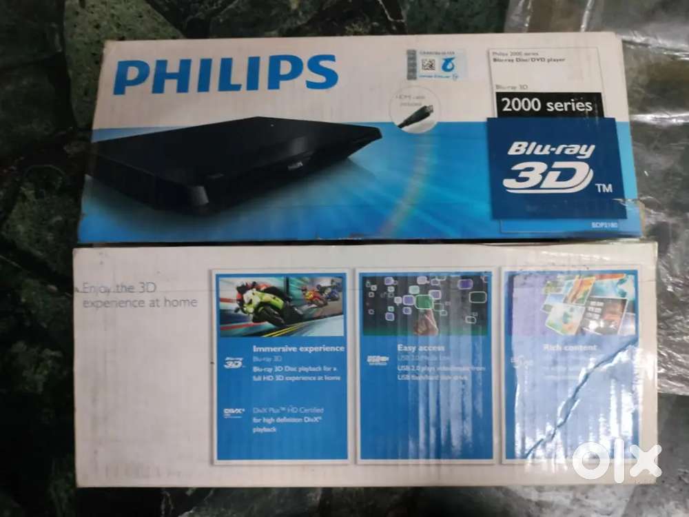 Philips 3D DVD player Never Used