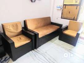 5 seater Sofa cum bed heavy quality with storage boxes  3+1+1