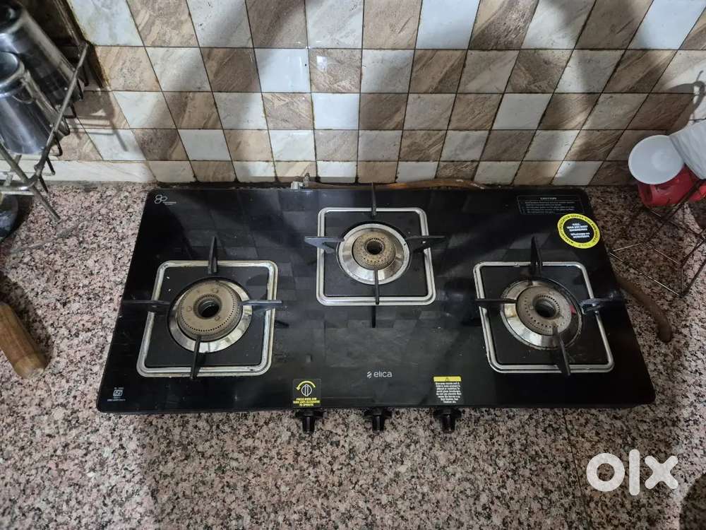 Elica 3 Burner Gas stove