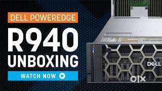 AI ML Dell PowerEdge R940 Rack Server 160cores Processor+ 6TB Memory