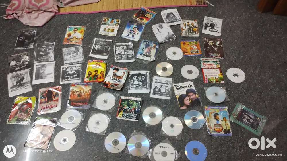Tamil movie and English movie dvd