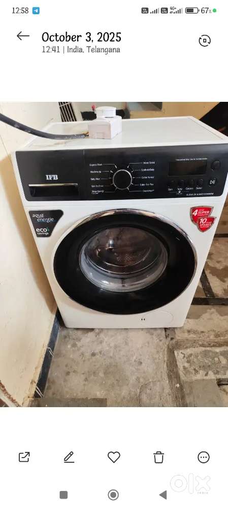 IFB  front load fully automatic washing machine