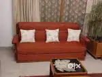 2 Sets Of 5 Seater Sofa Sets Along With A Matching Puffy.