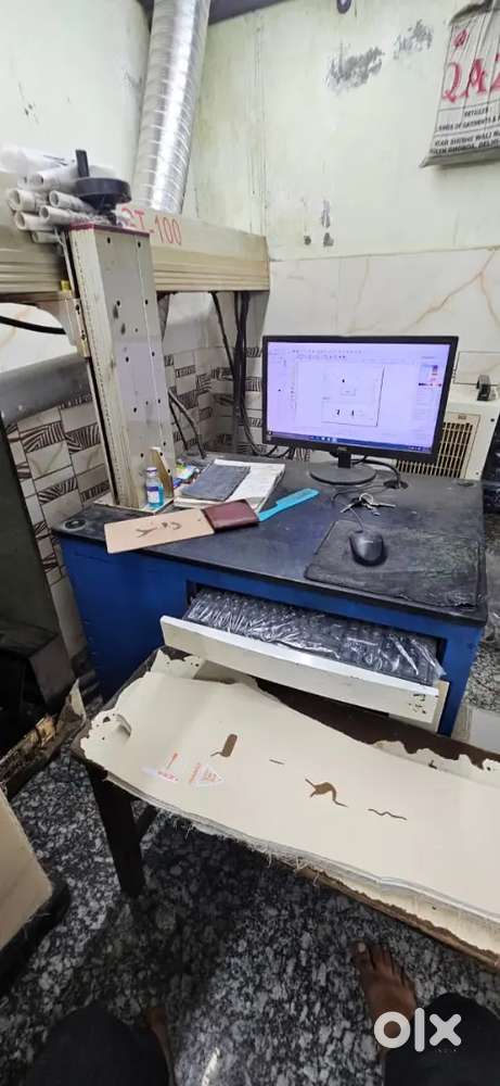 Co2 galvo lezar marking machine