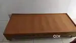 Single wooden bed with Mattress