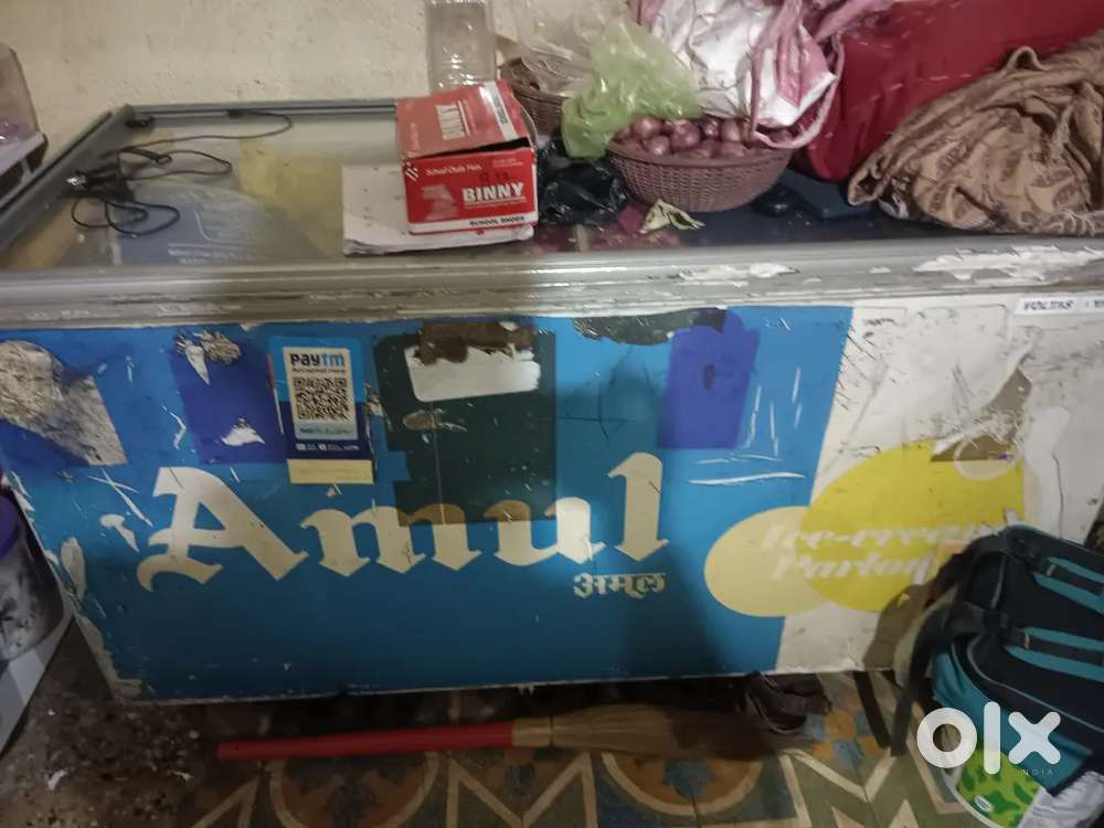Deep freezer 450 litr compresser Uda hua hai