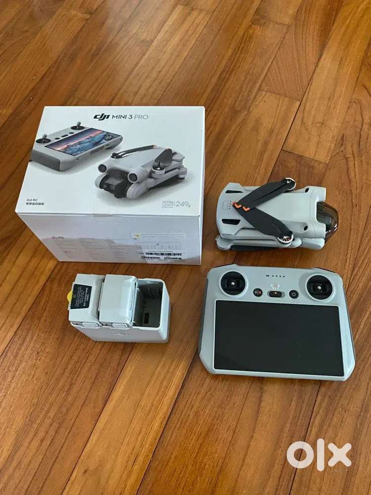 DJI Mini 3 Pro Drone with RC remote and Fly more Combo Kit