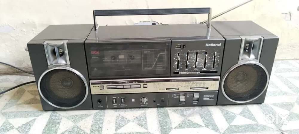 national tape radio set