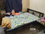 Iron metal bed
