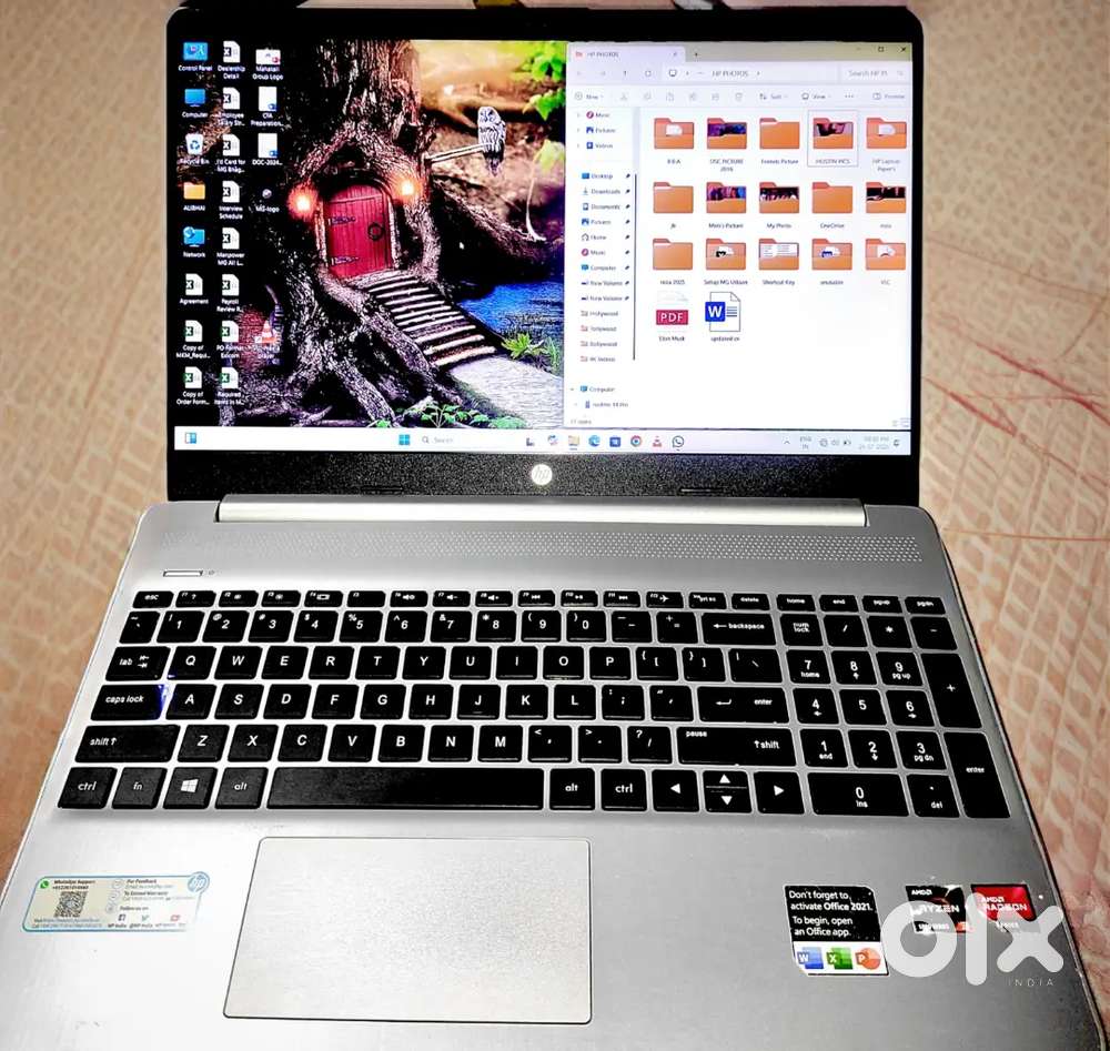 HP LAPTOP AMD RYGDEN 3 (16GB + 512 GB SSD) Office 2021