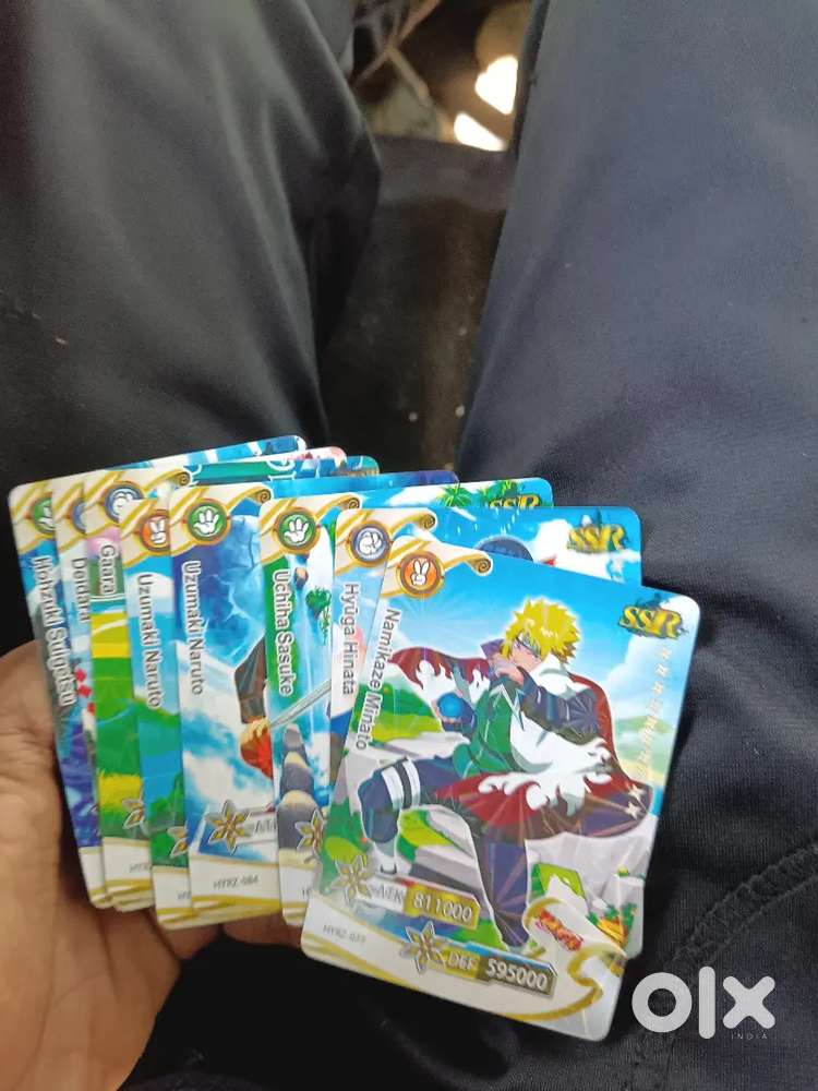 Naruto trading cards