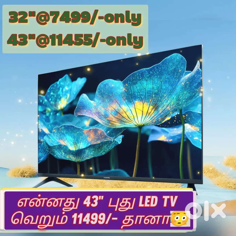 Clearance sales & imported 43 inch smart led tv just 11444