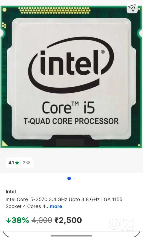 I5 3570/ i5 3rd gen processor