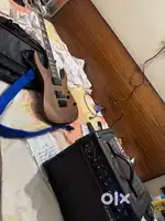 New unused Electric Guitar with Amp.