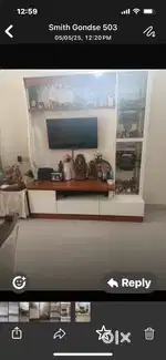 Tv units show case for sale