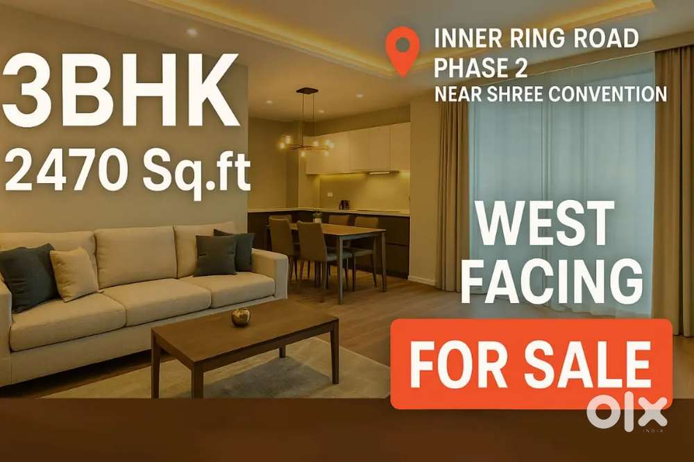 3bhk 2470 sft inner ring road phase 2