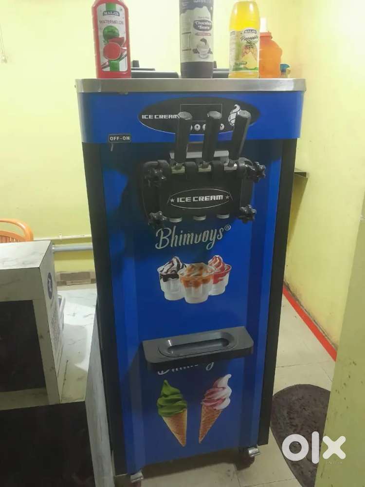 Softy Machine and shwarma Roll