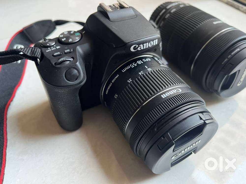 Canon 200 D Mark  with 2 lenses ( 18 - 55 mm and 55 - 250 mm)