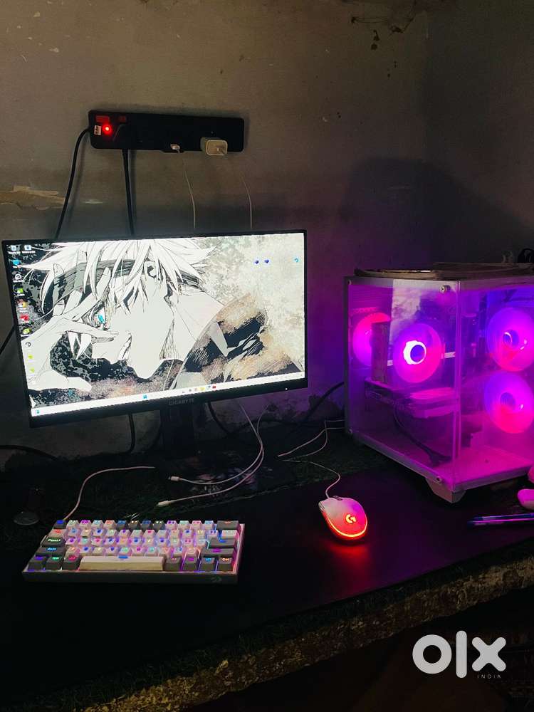 Monitor +CPU i5 12th gen 16/256 8gb invidia graphics card