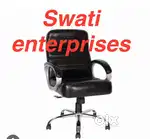 New leatherette revolving office chair office furniture