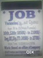 Job vacancy work From home Available.