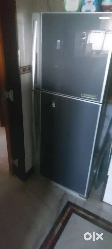 Toshiba Glass Door Fridge