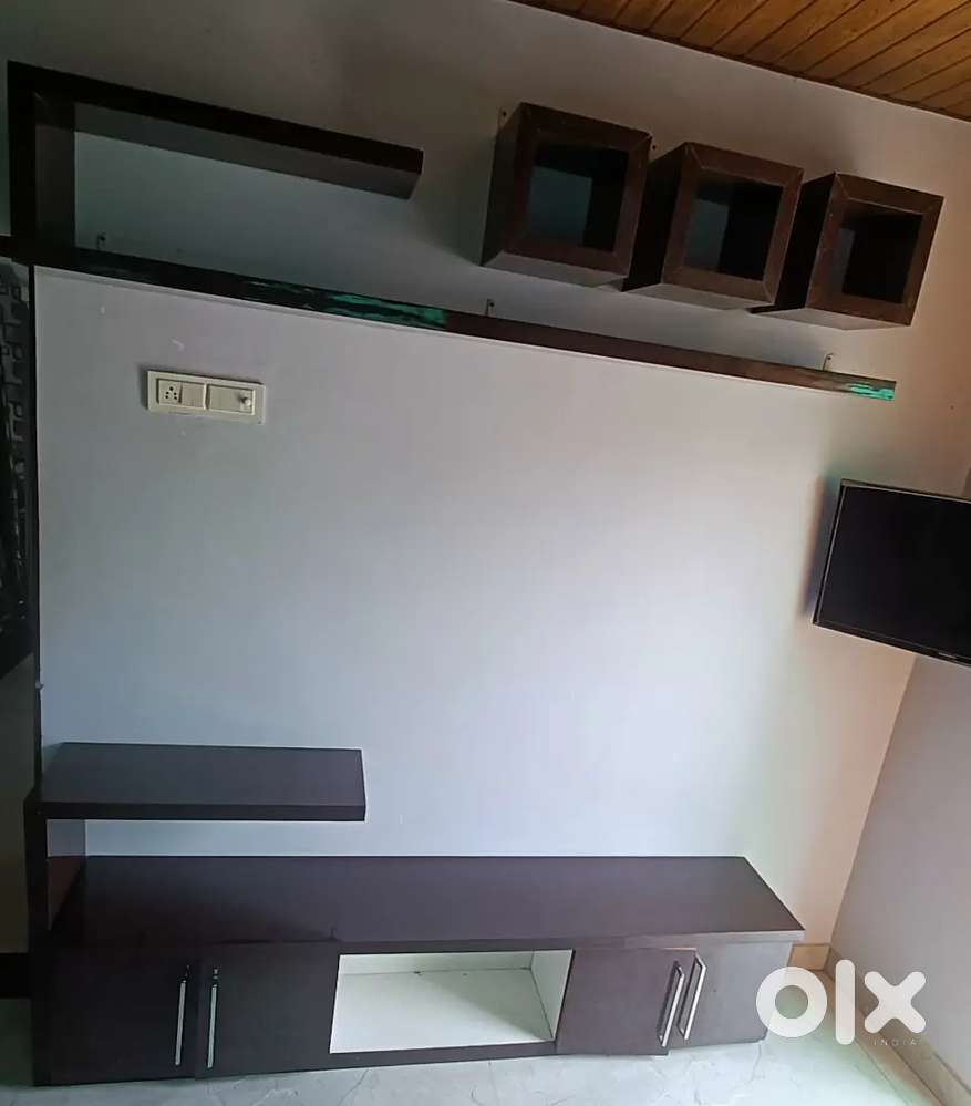 Stylish wooden TV unit